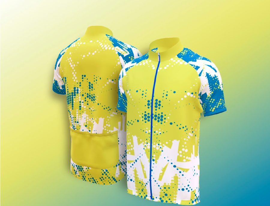 Sublimated Cycling Top – Ladies