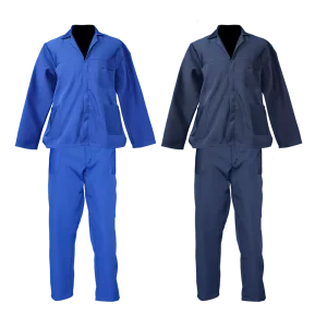 J54 Royal Blue Conti Suit 100% Cotton size 32