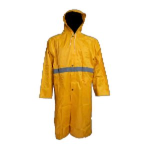 Oxford Rubberised Rain Coat Yellow 2XL