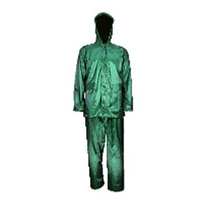 Oxford Rubberised Rain Suit Olive Green 2XL