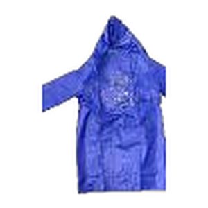 Student rain coat royal blue L