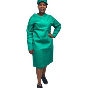 Vulcan Ladies Wraparound Dress – Long Sleeve